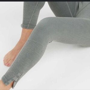 Offline by Aerie Ribbed, High Rise, Waffle Ankle Workout Leggings SZ S NWTs